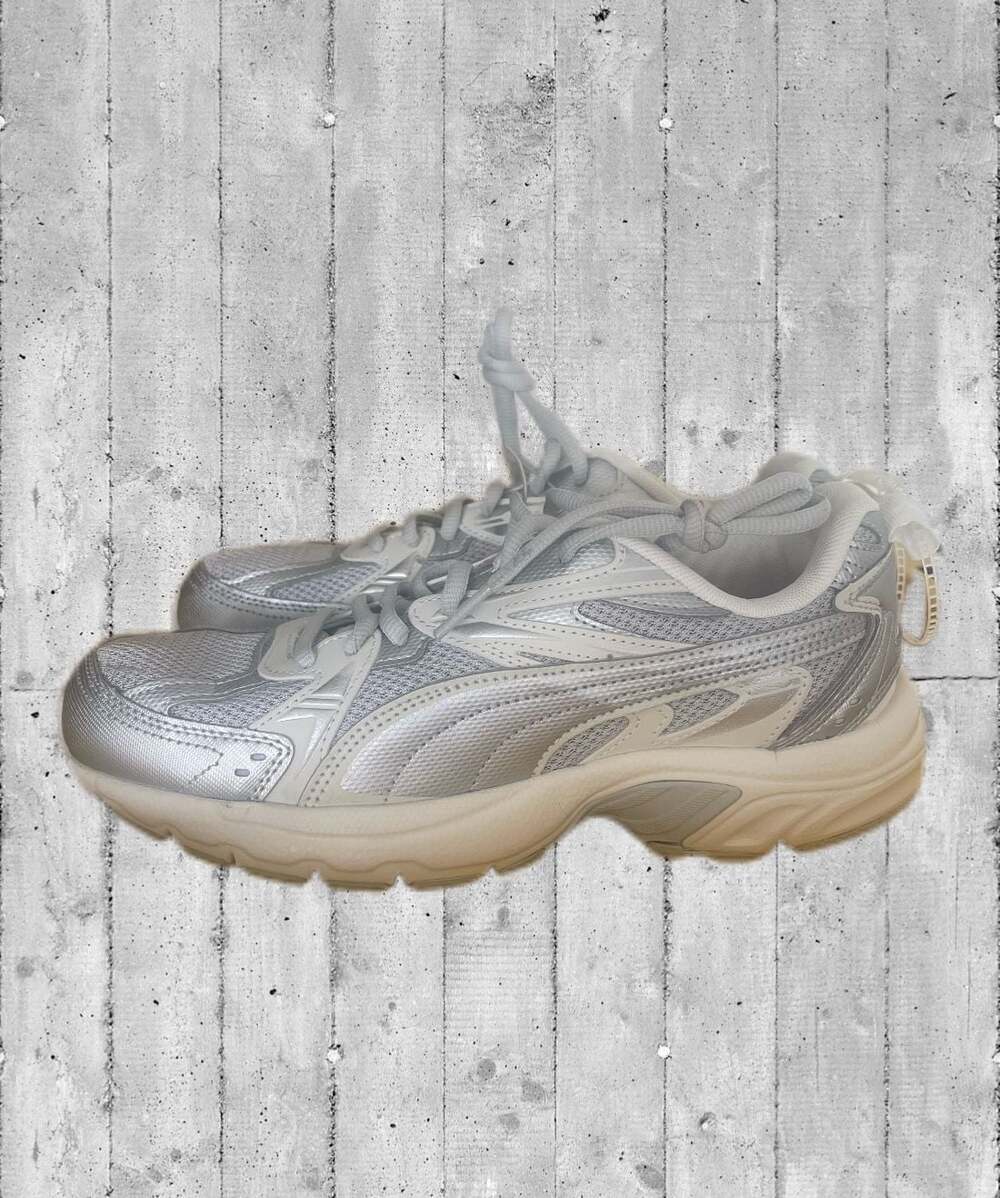 Puma Milenio Tech Lace Up Women’s Grey Sneakers Casual Shoes